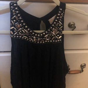 Michael Kors tanks navy blue